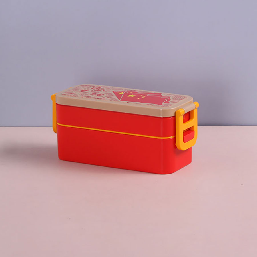 時(shí)代特色雙層便當(dāng)盒(