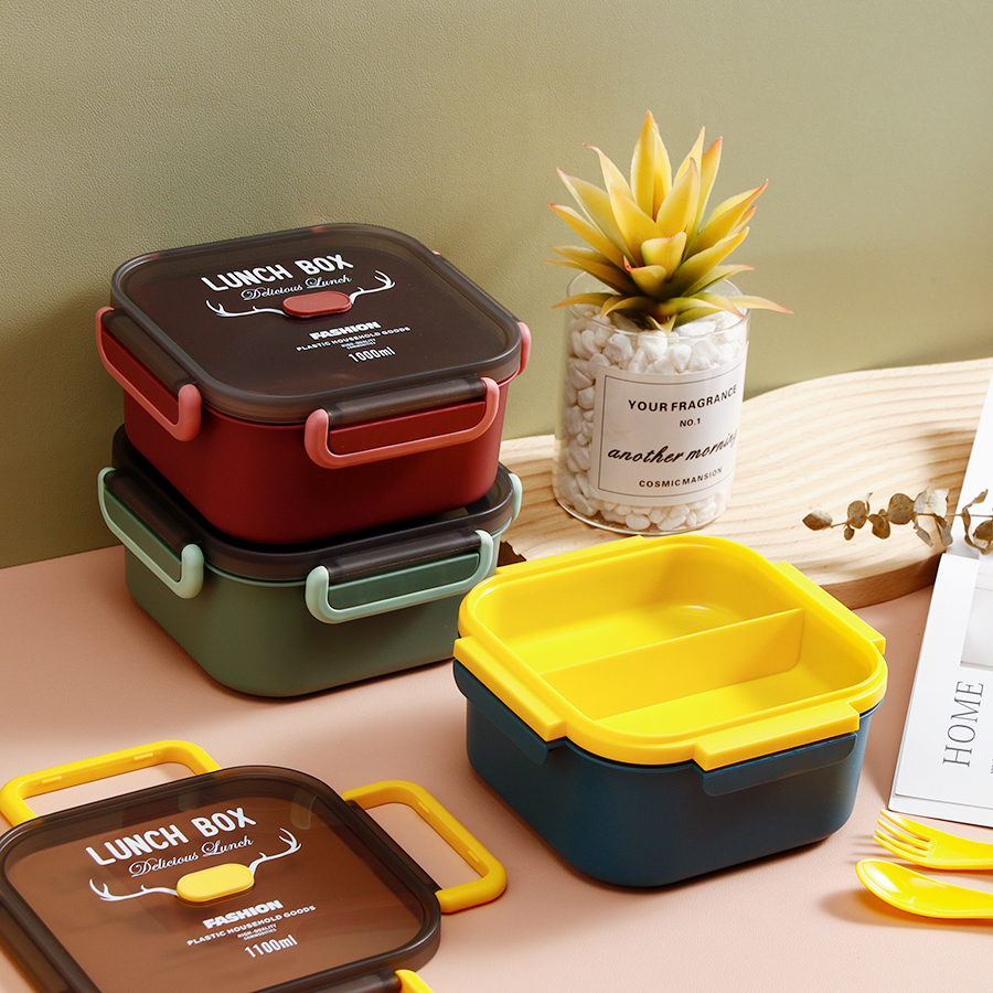 正方單層/雙層密封飯