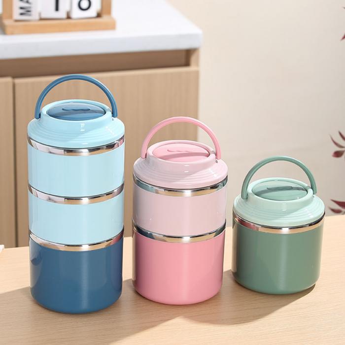 多層保溫便當(dāng)盒(一層/